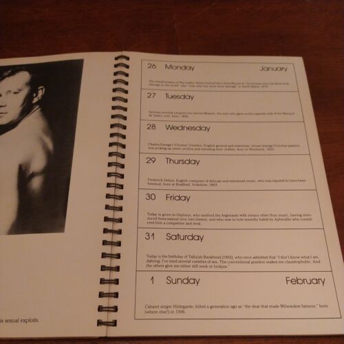 CALENDARIO ESCRITORIO COMPROMISO GAY 1981 - Imagen 3 de 5