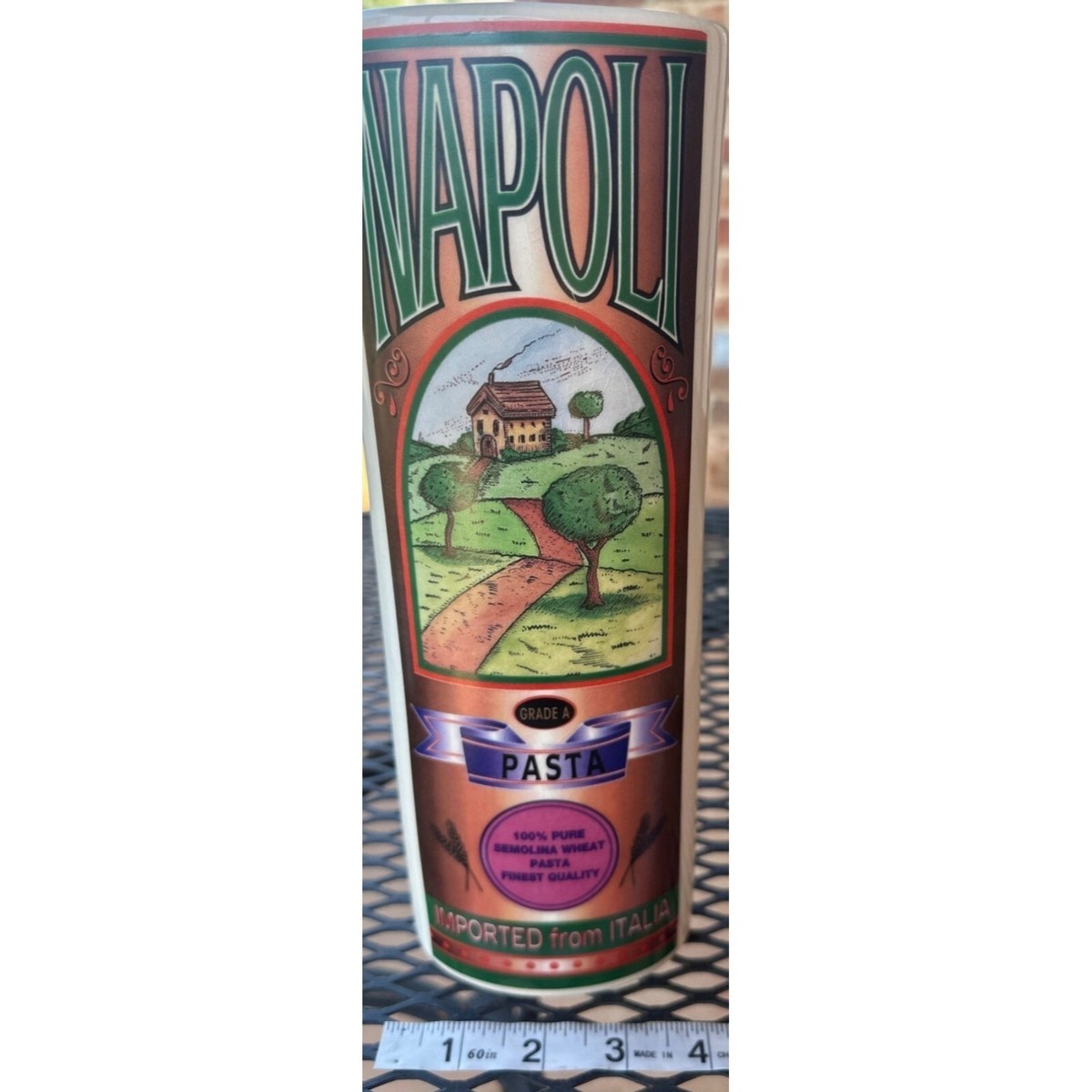 Corner Grocery Roshco, Inc. Grade A Pasta Kitchen Ceramic Canister