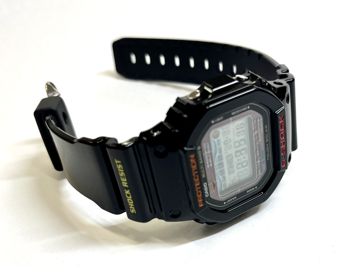 CASIO G-SHOCK GWX-5600-1JF 美品 Casio G-shock GWX-5600-1JF G-lide Tough Solar Radio Watch