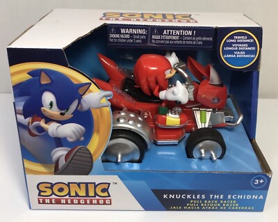 Sonic The Hedgehog Sega All-Stars Racing Pullback Racers Knuckles Vehicle New!