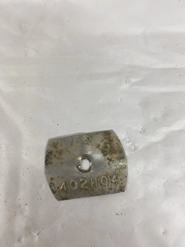 Etiqueta de cubierta de válvula de motor AMC JABALINA AMX REBEL RAMBLER EMBAJADOR MATADOR 304 1971 Foto 4 de 4