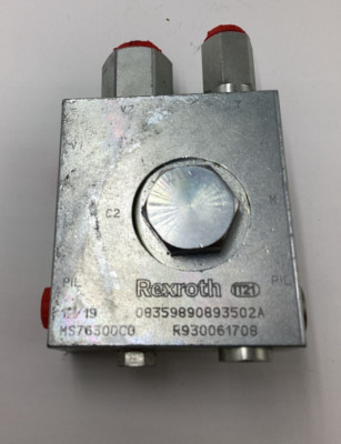 Rexroth Bosch Genuine Hydraulic Valve MS76500C0 | R930061708 | 08359890893502A
