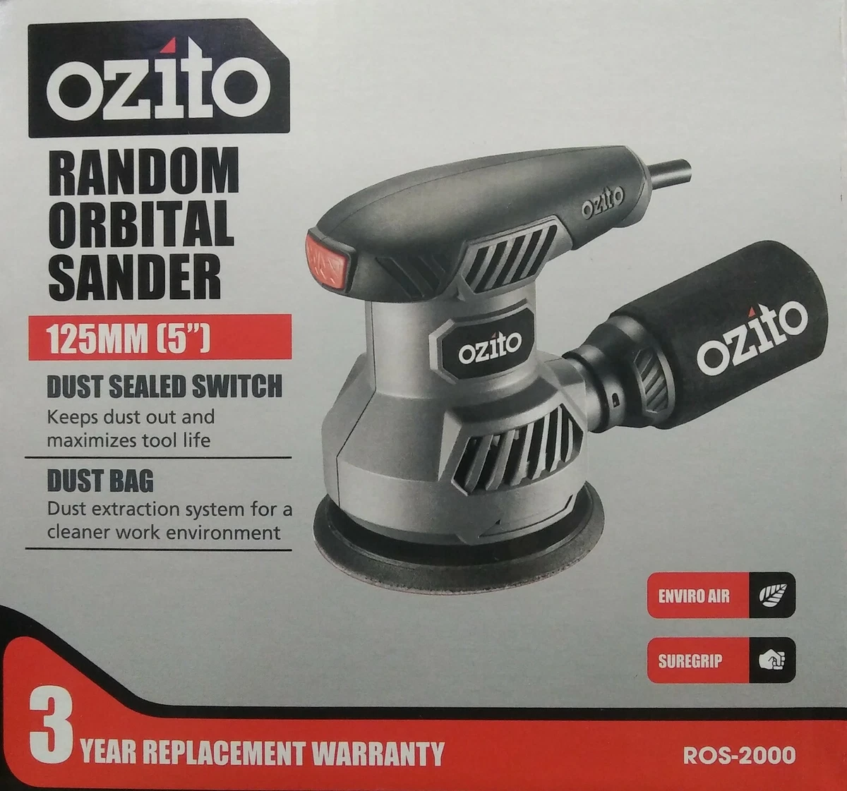 Ozito random cheap orbital sander