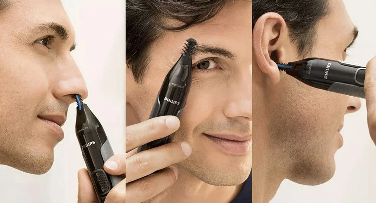 Philips Nose Hair Trimmer Series 3000 Nose Ear And Eyebrow Trimmer