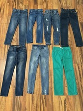 5 Justice  2 Other 7 Pair Skinny Jeans Sz 10