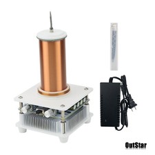 YSKJ-36 Double Class E Tesla Coil 10cm Thin Arc Support Music Bluetooth Playback