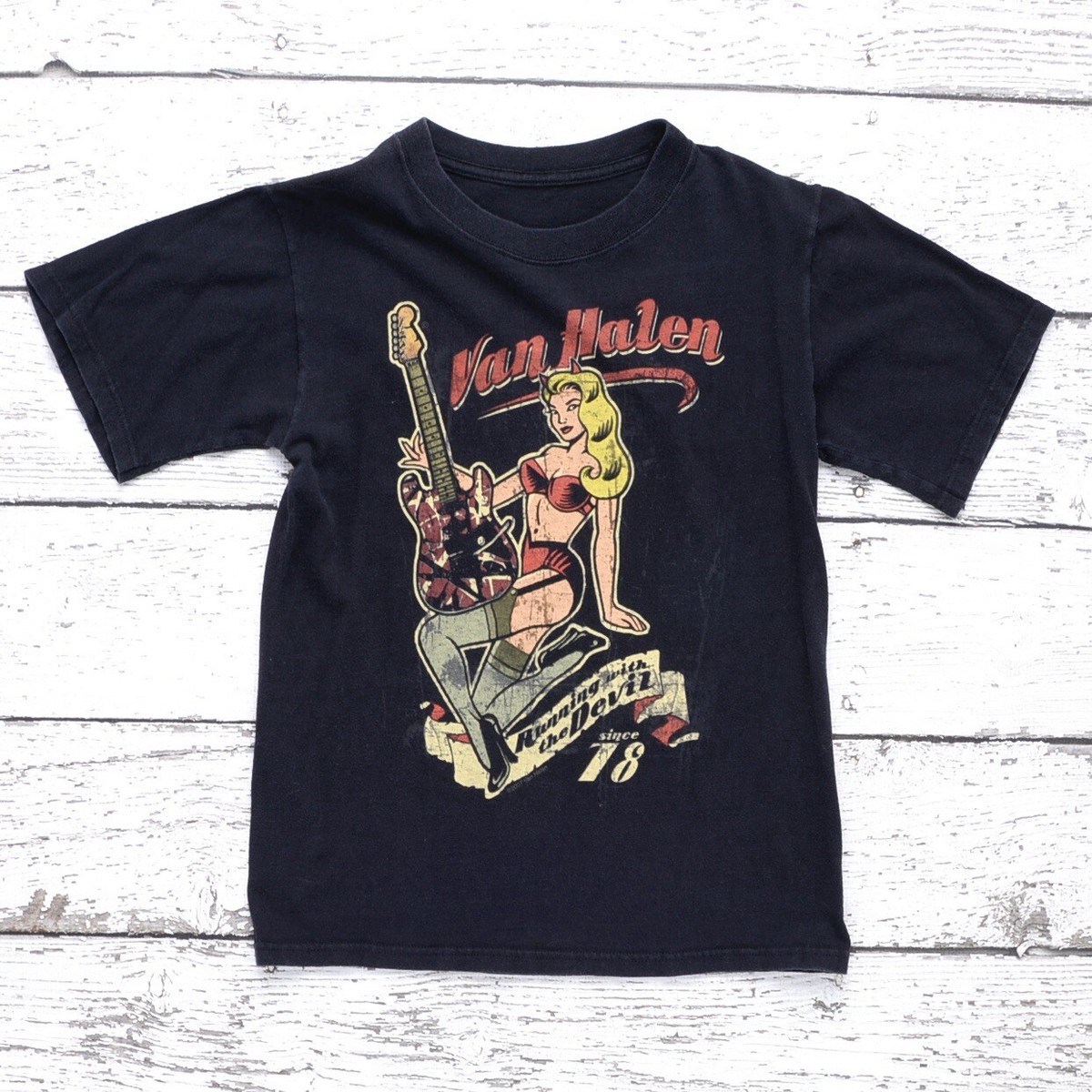 Van Halen Tour 2008 Tシャツ Van Halen 2007-2008 World Tour T-shirt - TokoPyramid