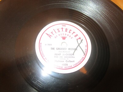 r&b jive  78 Jump Jackson -hey pretty mama / greatest     On Aristocrat