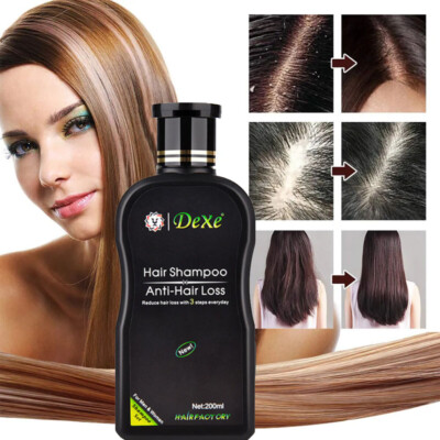 DEXE 200g Anti-Hair Loss Shampoo Hair Growth Shampoo Deep Cleaning for Men Women
