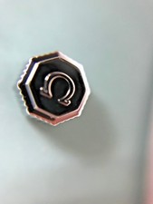OMEGA CROWN STEEL AND YELLOW O69ST42386 5.44X3.57MM