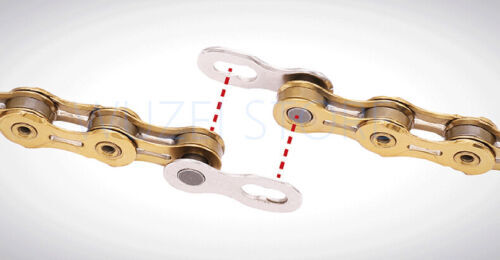 KMC 6 7 8 9 10 11 12 velocidades eslabón perdido para cadena de eslabón rápido Shimano SRAM 2 pares - Imagen 3 de 21