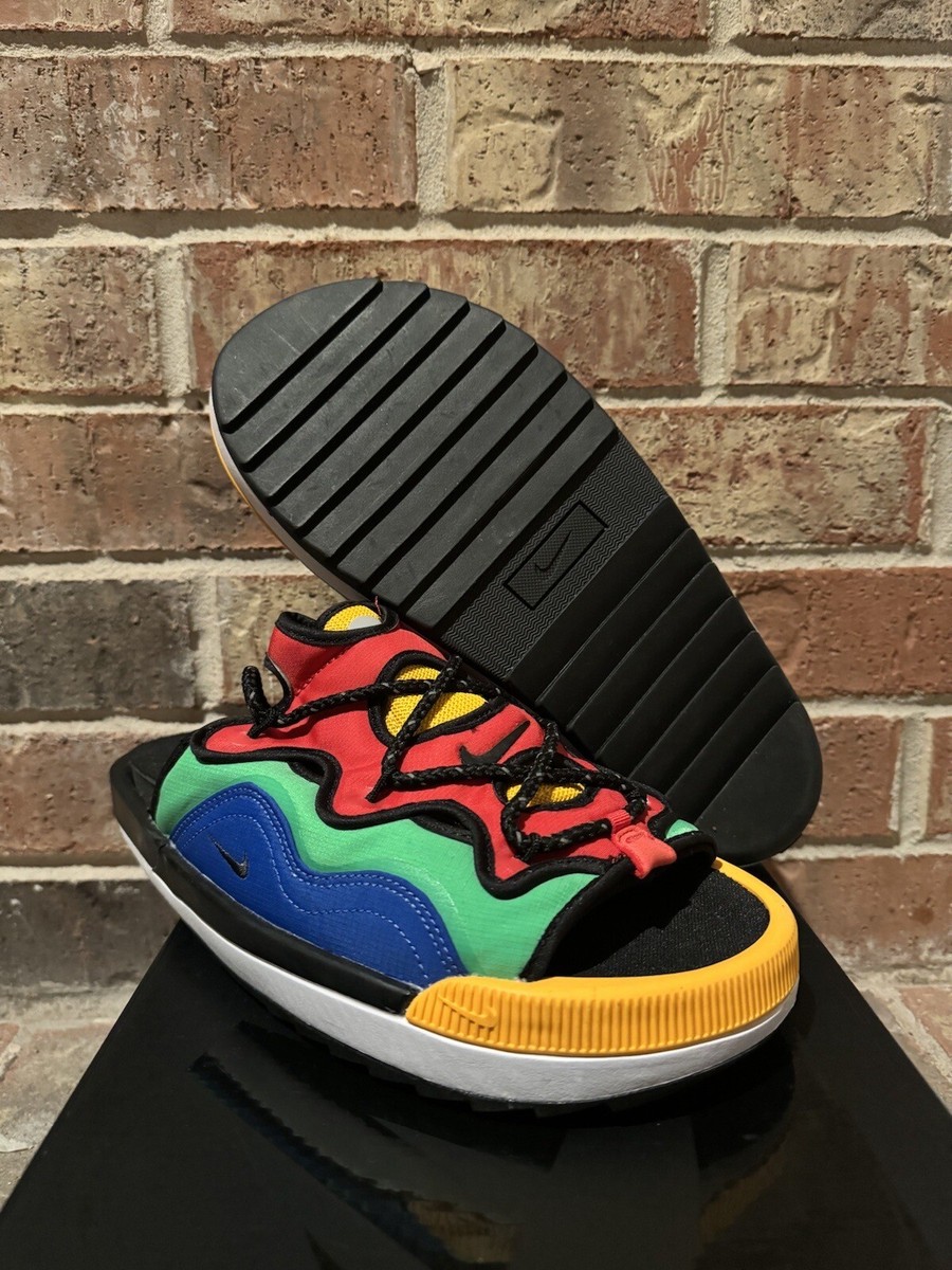 New 10 Nike Offline 2.0 Uno Wild Card QS Mule Slide Multicolor