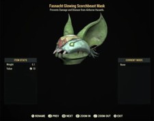 Xbox Fasnacht Glowing Scorchbeast Mask