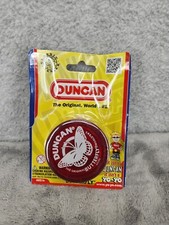DUNCAN BUTTERFLY Yo-Yo Yo Yo Original Worlds 1 Red 3124BU 75th Anniversary