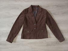 Zero Damen Cord Kord Blazer Jacke Gr. 40 braun 