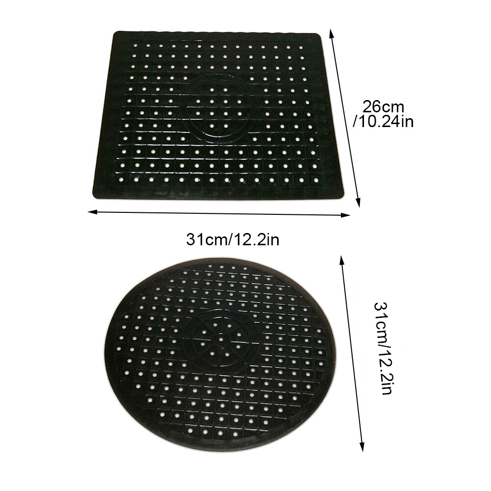 Rubber Belfast Sink Protector Liner Draining Drainer Mats Mat Non Slip