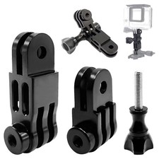 3-Way Aluminum Adjustable Extension Pivot Arm Joints Mount Adapter for GoPro DJI