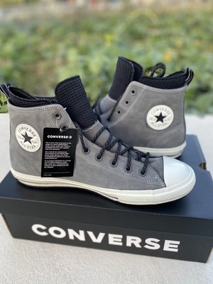 converse waterproof nubuck grey