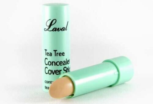 Laval Tea Tree Concealer Cover Stick - Fair, Medium, Dark Blemish Corrector - Picture 2 of 5