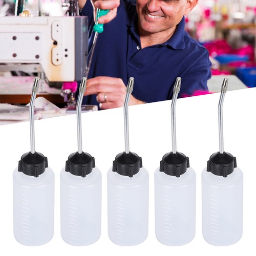 10 pezzi 120 ML macchina da cucire oliatore ugello ferro plastica pentola olio pezzi di ricambio per cucire YEK - Foto 8 di 19