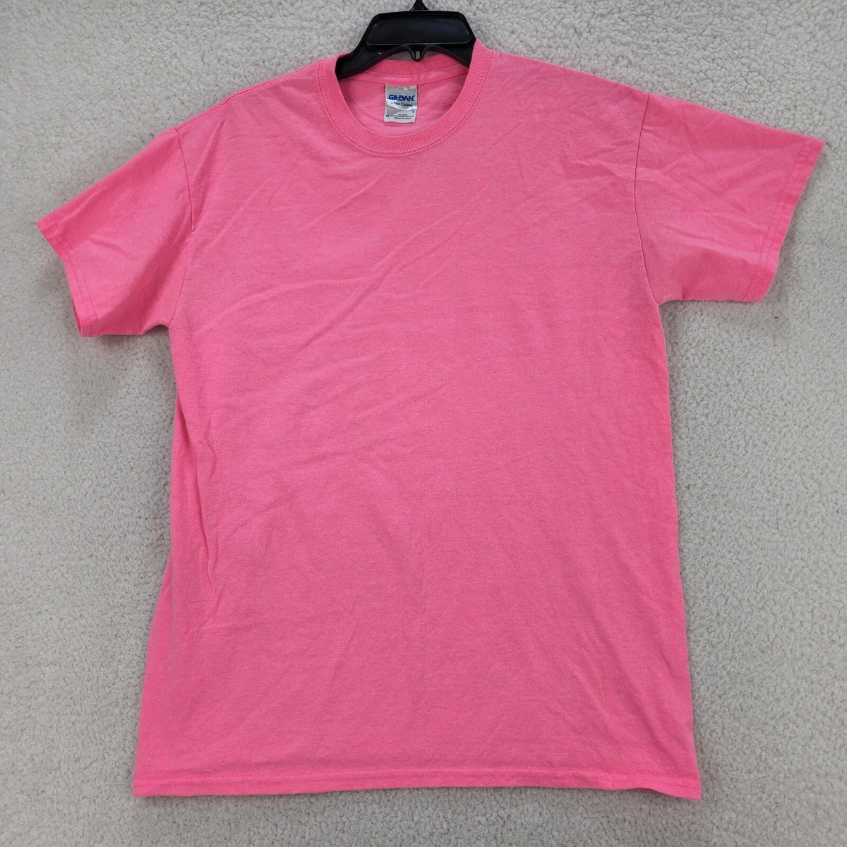 Gildan Ultra Cotton Conway Comfort Heating u0026amp; Cooling T-Shirt Menu0026#039;s  Medium Pink | eBay