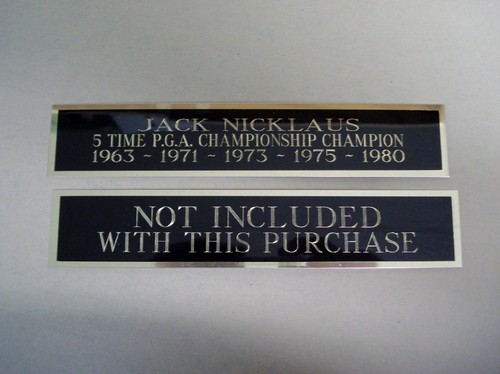 Brittany Lang Nameplate For A 2016 US Women's Open Golf Ball Case 1.25 X 6 - Picture 11 of 12