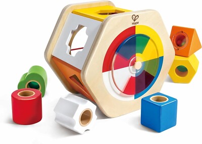 HAPE - HOLZ WUNDER FORM SORTIERSPIELZEUG FÜR ALTER VON 1 BIS 3 JAHREN - TOLLES GESCHENK