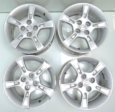 4x MAZDA 323 / BJ / 6x15 et45 / ALUFELGEN ALU FELGEN / 4x100 (M823)