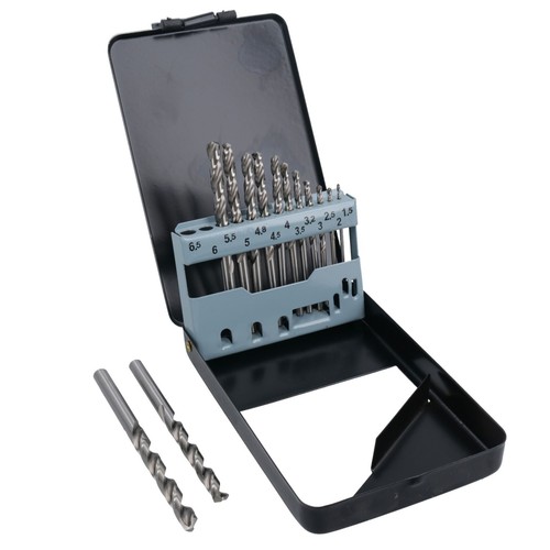 13pc HSS-G XTRA Metric Drill Bits Split Point Drills Metal Cast Iron 1.5 – 6.5mm - Picture 3 of 6