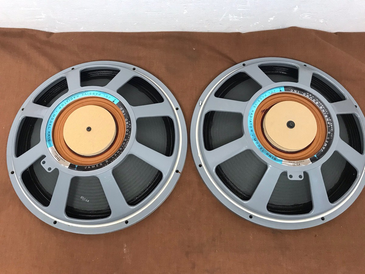 JBL Vintage Passive Radiator Model PR15 | eBay