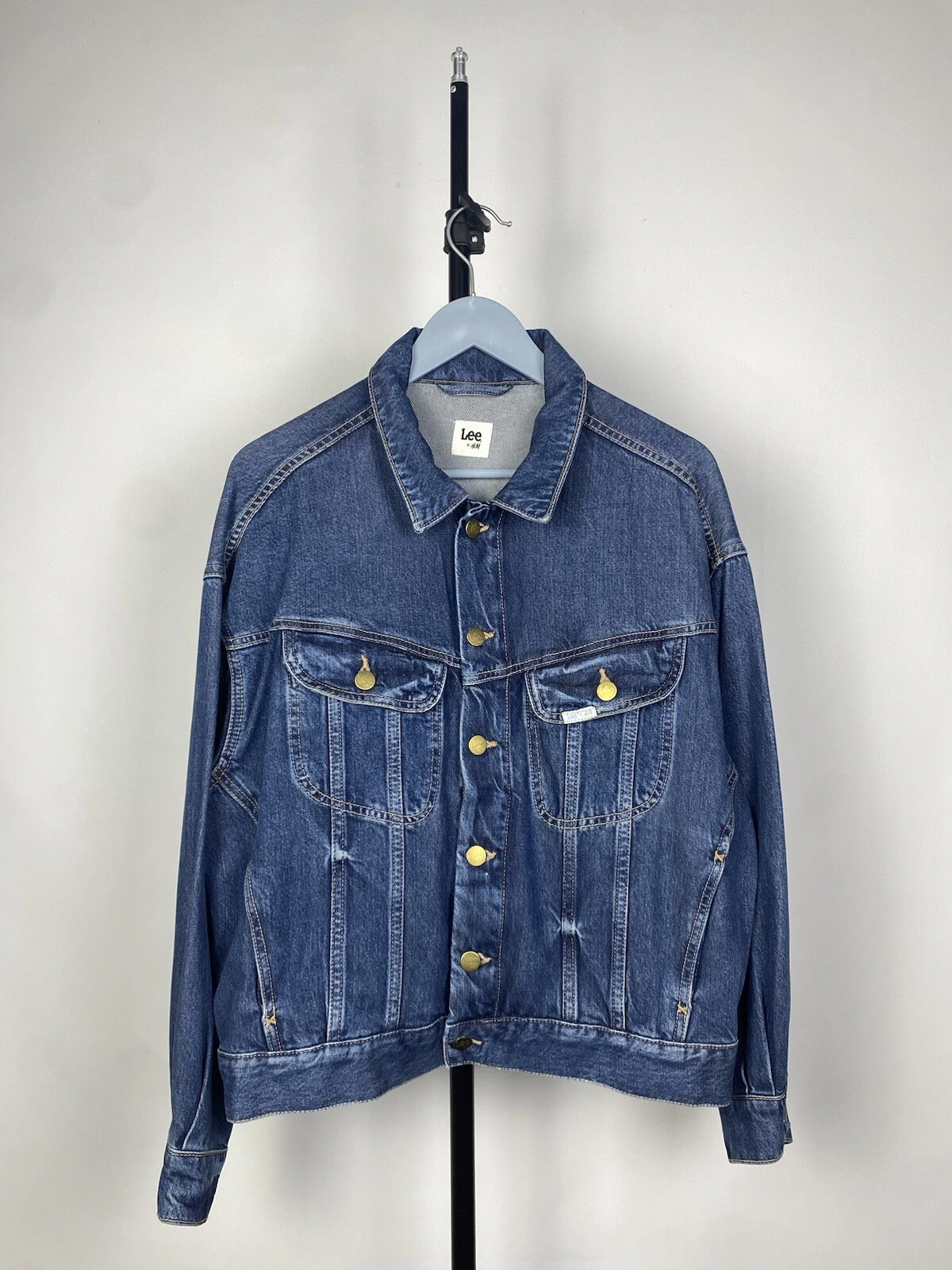 LEE x H&M USA American Western Style DENIM JACKET Men’s S Size