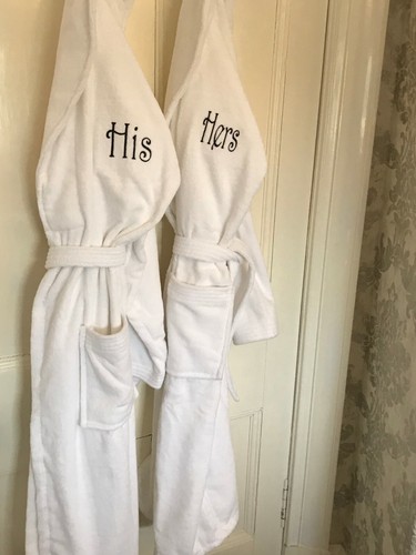 dressing gown with names on