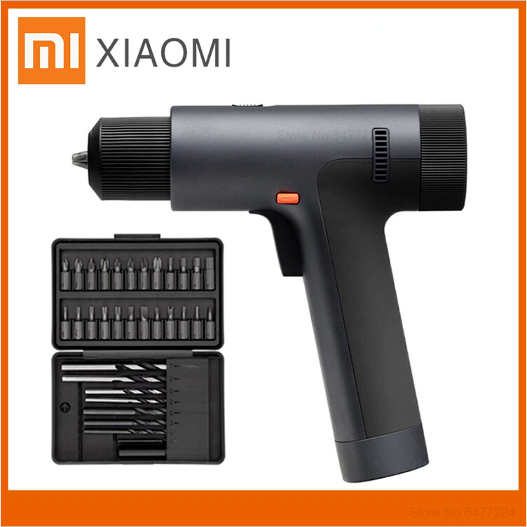 Xiaomi Brushless Electric Drill Screwdriver Set with LED Screen 30N·m High Torque Power Tool for Precision and Efficiency-image