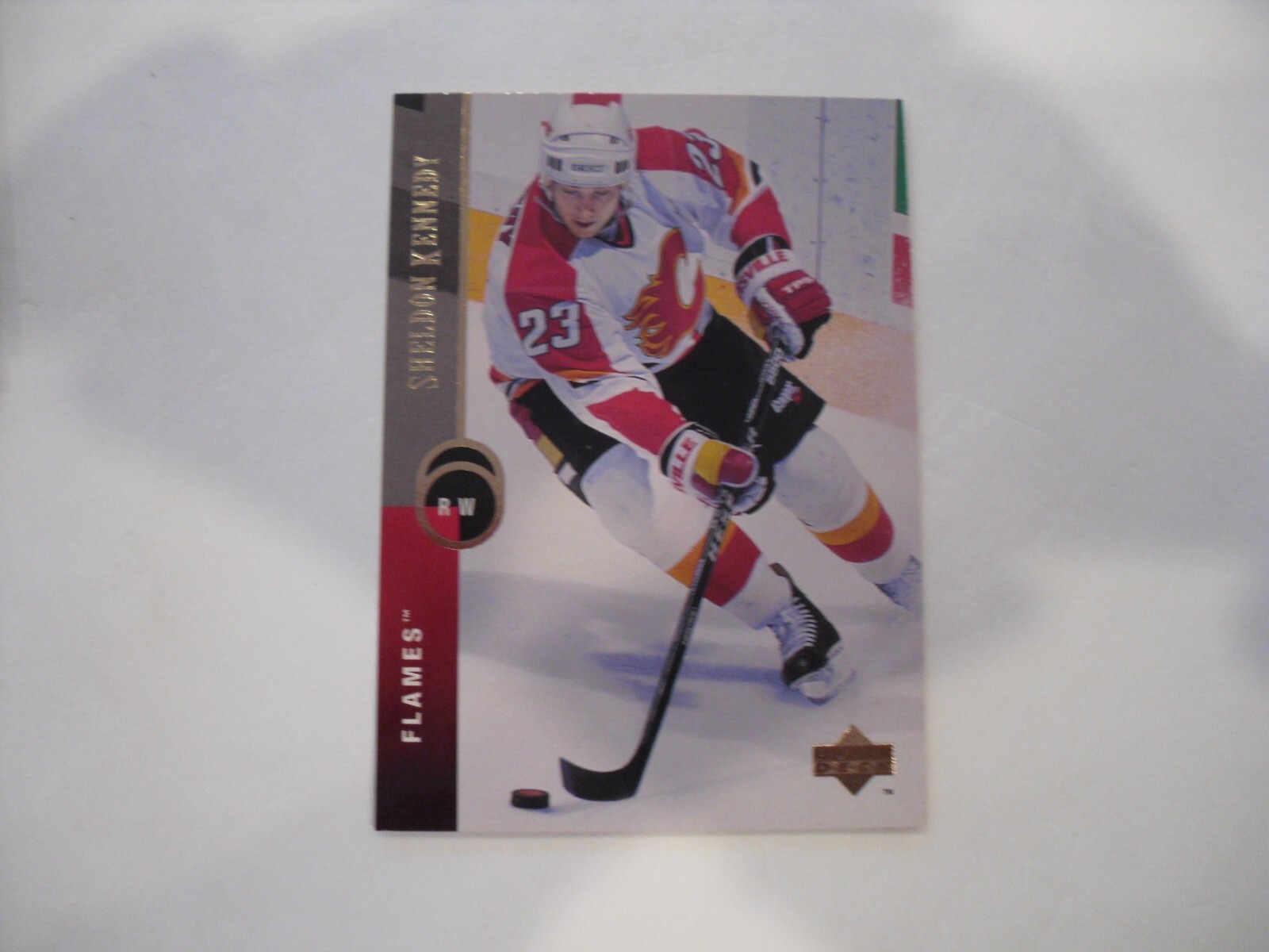 1995 Upper Deck Sheldon Kennedy #437 Calgary Flames
