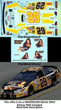 NASCAR DECAL #29 GRETCHEN WILSON GOODWRENCH 2005 MONTE CARLO KEVIN HARVICK JWTBM