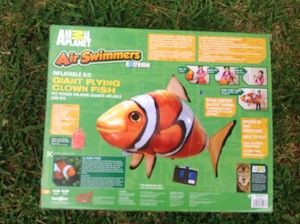 air swimmers remote control flying clownfish