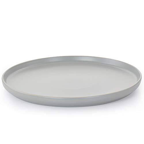 Elama Luxmatte Contemporary Dinnerware Set 20 Piece Light Grey eBay