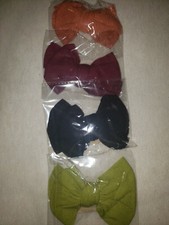 Set 4 Baby Headband,Girl Cute Bow Headband, Nylon Headband Bow, Newborn Bow.