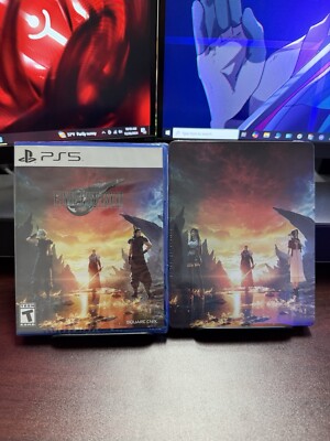 Final Fantasy VII 7 Rebirth PS5 + Rare Steelbook