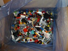 Bulk LEGO LOT 10 pounds 4 oz box of Bricks, parts, Pieces, Tires, accessories