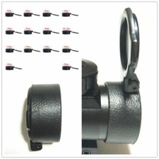 30-66mm PP Lens Cover Rifle Scope Protect Cap Caliber Quick Flip Spring Up Open
