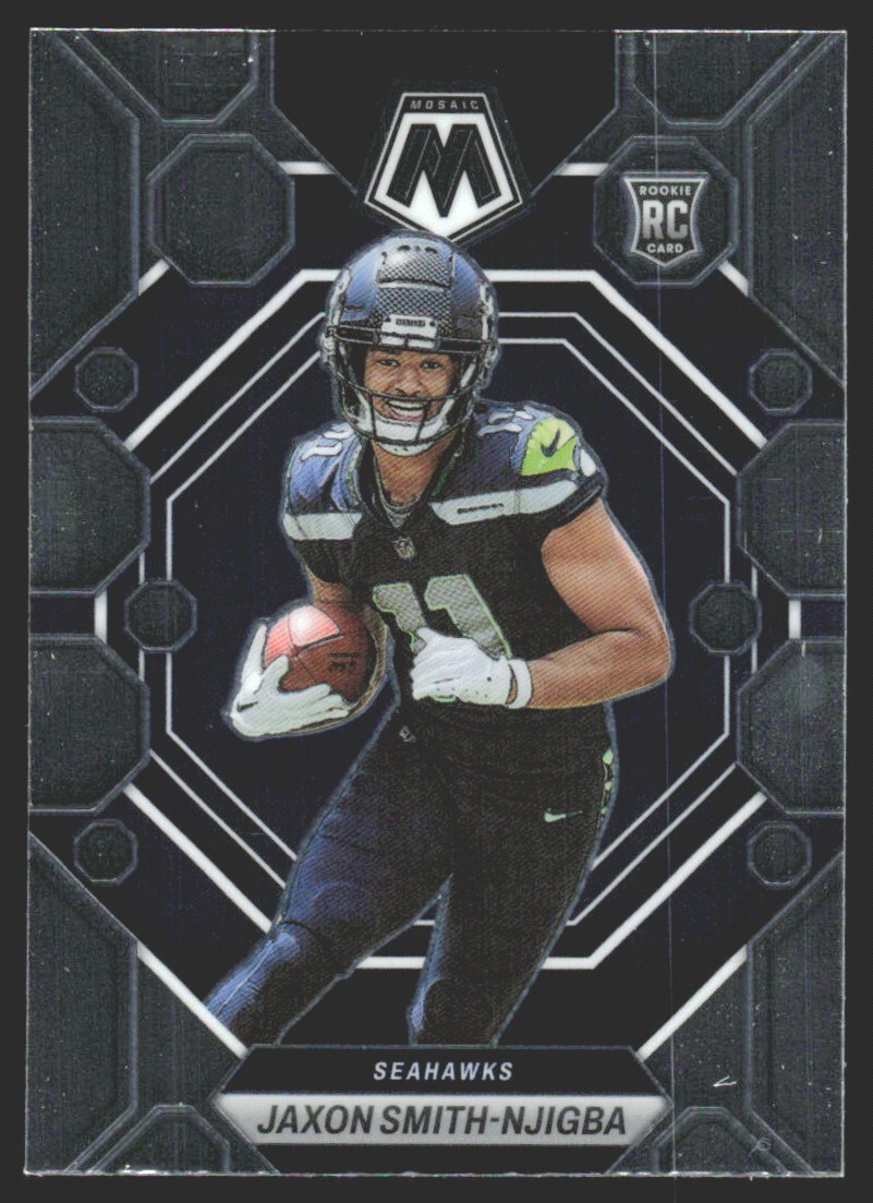 2023 Panini Mosaic Rookie Jaxon Smith-Njigba #331 BG6-1