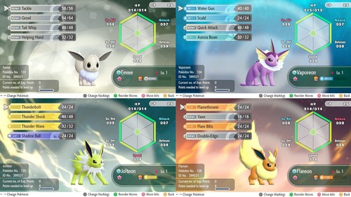 Choose Your Bundle Pokemon Shiny or Non 0AV 6IV Let's Go Pikachu Eevee LGPE - Picture 42 of 45