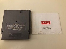 Mega Man 4 Nintendo NES, 1991 Authentic MegaMan Game & Manual Only Tested