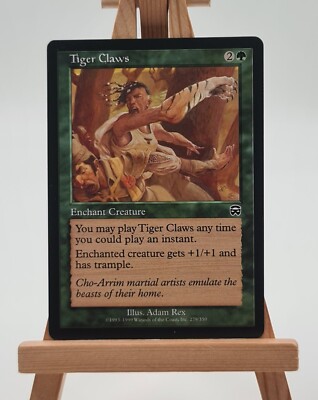 Tiger Claws Mercadian Masques (MMQ) Magic EN (Tigerklauen) 279/350