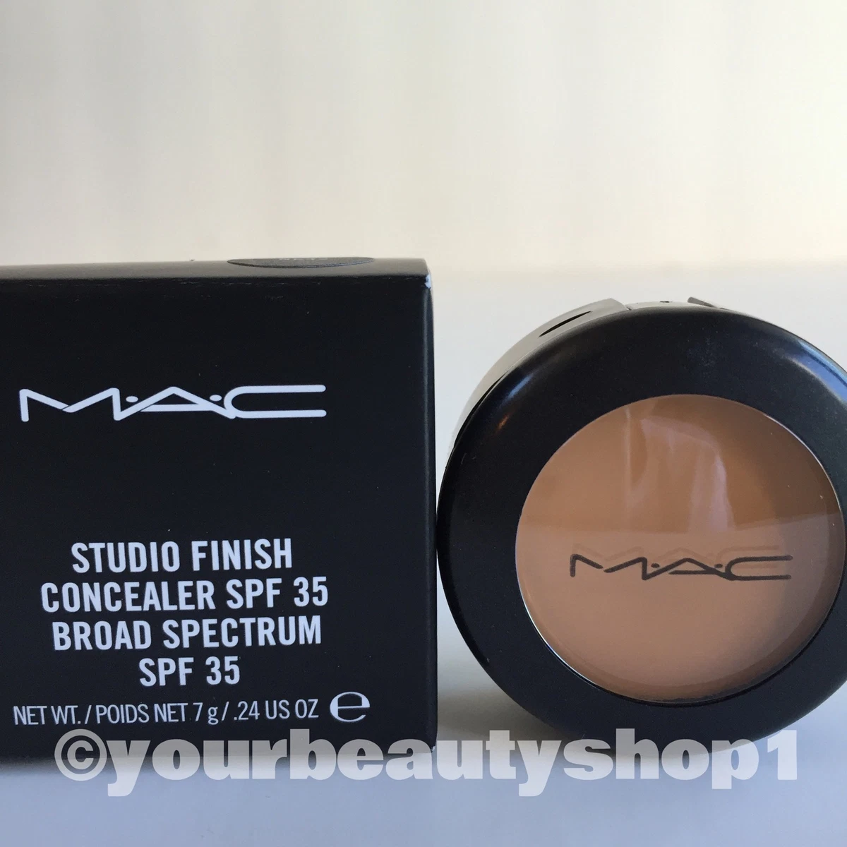 Mac Studio Finish SPF 35 Concealer NC42 100 AUTHENTIC