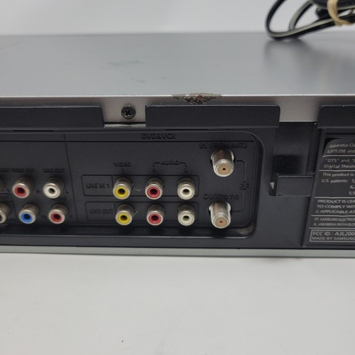 Samsung DVDV4600A DVD VCR Combo Player w/Recorder 4 Head Trouble Ejecting VHS eBay