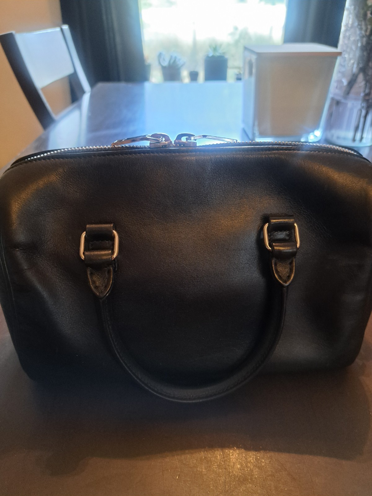 Borsa a mano originale SAINT LAURENT PARIS bambino borsone pelle 2 vie 332423 usata