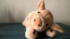 STEIFF   Schwein BOSE 993220  35 cm gro&szlig; neu mit allen Etiketten