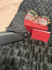 Valentino VA4077 5044 Women's Square Tortoise Shell Plastic Eyeglass Frames